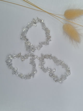 Bergkristall Splitterarmband